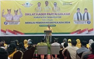 Partai Golkar Tanah Datar Diklatkan 200 kader, Menangkan Pilkada 2024