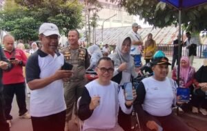 Disdukcapil Buka Layanan Rekam Data di World Walking Day Tahun 2024