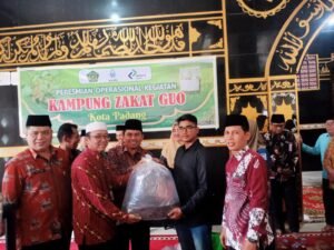 Kamenag Padang Resmikan Kampung  Zakat Guo, Ujung Kelurahan Kuranji