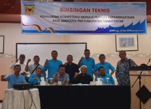 Wartawan PWI Menimba di Bukittinggi  Menggali di Andaleh Baruah Bukit