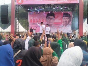 Paslon Wako dan Wawako Nasrul-Eri, Kampanye di GOR Khatib Sulaiman
