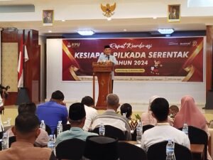 Matangkan Pelaksanaan Pilkada Serentak 2024, KPU Agam Gelar Rakor