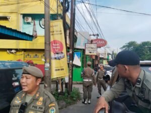 Pj Gubernur Sumut Fatoni, Pimpin Penertiban Baliho Tidak Berizin