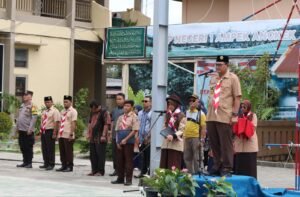 Waka Pramuka Agam  Buka Lomba Pramuka SMPN 1 Ampek Angkek