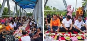 Jembatan Dibangun, Diresmikan Bupati Agam, Warga Simaruok Syukuran
