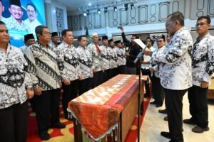 PGRI Sumut Dilantik, Berharap Ciptakan Penguatan Organisasi