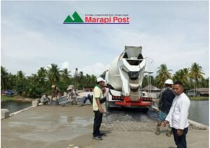 Pembangunan Jembatan Menuju Masjid Sirah Tuntas, Dampaknya Bukan Main