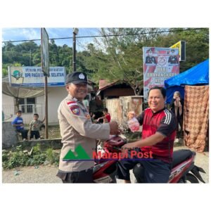 Saka Bhayangkara Kwaran Sikakap Berbagi Takjil dan Kegiatan Sosial