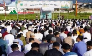 Ribuan Masyarakat Sholat Idul Fitri 1446 H Bersama Walikota Padang Panjang