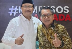 Bupati Pd. Pariaman JKA Minta Dukungan Mensos RI Bangun SR