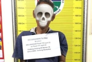 Belum Jera, Warga Lintaubuo Utara DH Ditangkap Salahgunakan Narkotika