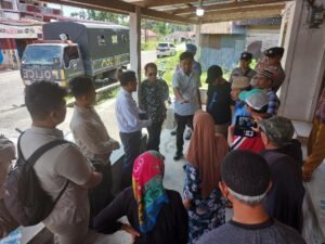 Polisi Pariaman, Kawal Ukur Ulang Lahan MKW Muntir Lius Batu Basa