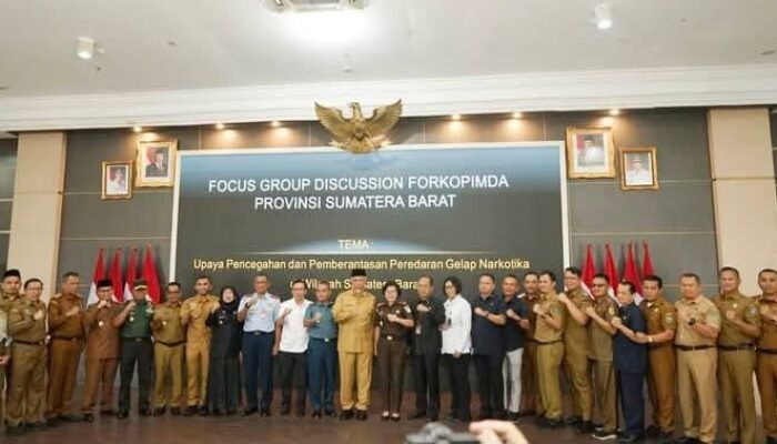 Gelar FGD, Forkopimda Sumbar Koloborasi Berantas Peredaran Gelap Narkotika