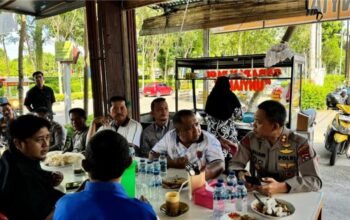 Hampir Satu Bulan Telah Sertijab, Kapolres Agam Coffee Morning Bersama Wartawan