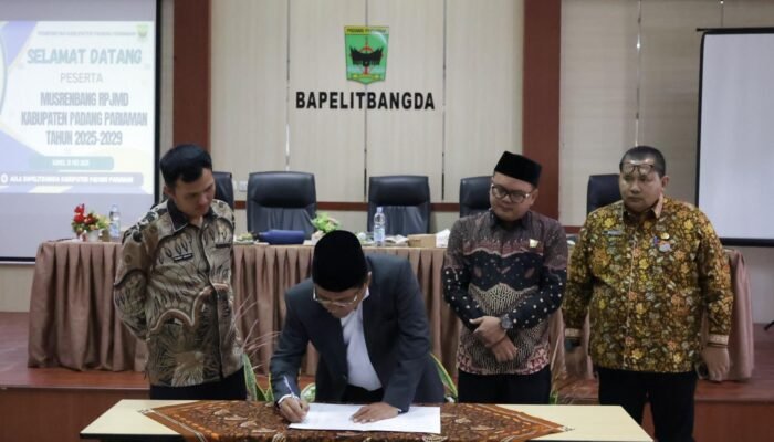 Musrenbang RPJMD 2025-2029, Pd. Pariaman Siapkan Langkah Strategis