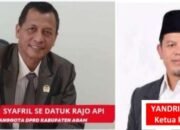 Pansus Bencana Agam 2025 Sudah Terbentuk, Segera Laksanakan Tugas