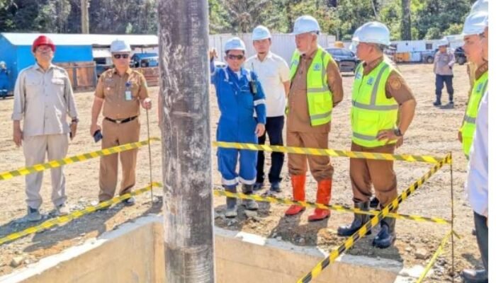 Gubernur Sumbar Kunjungi Pengeboran Panas Bumi Bonjol Pasaman