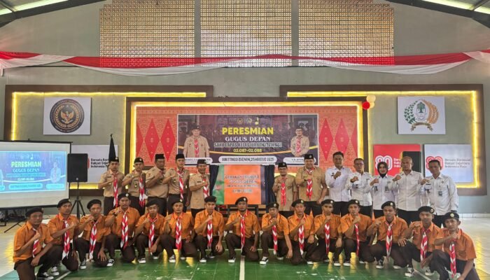 Pramuka Lapas Kelas llA Bukittinggi  Dikukuhkan Kakwarcab Agam