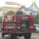 10-han Damkar se-Sumbar Padamkan Api Kebakaran Pasar Payakumbuh 