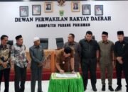 DPRD dan Pemda Pd. Pariaman Setujui Ranperda Perubahan Jadi Perda APBD 2025