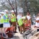 Letakan Batu Pertama Pembangunan Kampung Nelayan Merah Putih Katapiang