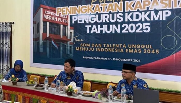 Hebat!, Pengurus KDMP Pd. Pariaman Ikuti Pelatihan Peningkatan Kapasitas