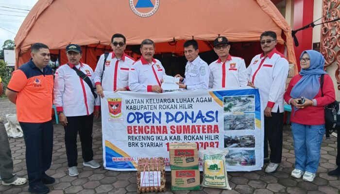 Anggota DPRD Agam H. Muhammad Hanafi Salurkan Bantuan IKLA Riau