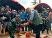 Peletakan Batu Pertama Pembangunan Huntara Dipusatkan di Pd. Pariaman