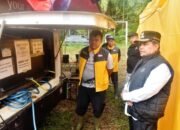 Bupati Agam Benni Warlis Tinjau Pembangunan Huntara Palembayan