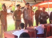 Wabup Pd. Pariaman, Rahmat Hidayat Tinjau Pelaksanaan Ujian, Tinjau Jembatan