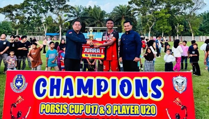 Turnamen Cup U-17 dan U-20 2025–2026 Kabupaten Pasaman Barat Resmi Ditutup
