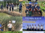 Lapas Kelas IIB Panen Serentak Bersama Lapas lain Secara Nasional