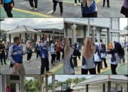 Lapas Kelas IIB Lubuk Basung, Gelar Senam Bersama DW untuk Jaga Kesehatan