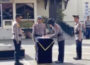 Polresta Bukittinggi Laksanakan Serahterima Jabatan Kasat Pamobvit