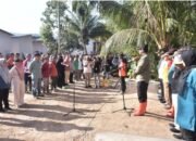 OPD Pemkab Agam Gotong Royong Percepat Penyelesaian Huntara Kayu Pasak