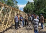 Bupati Pasaman Harapkan Jembatan Bailey Muara Tais Segera Dimanfaatkan