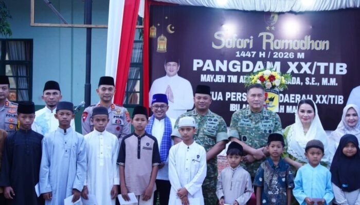 Pangdam XX/TIB, Tanah Datar Agar Mengusulkan Lagi Perbaikan Jembatan