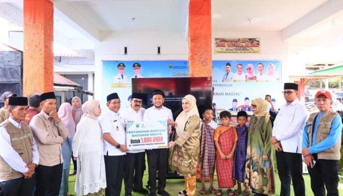 Hebat!, Sejarah Baru di Padang Pariaman, 1000 Anak Dikhitan Massal Dalam Sehari