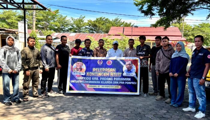 Hapkido Pd. Pariaman Dilepas, Optimistis Raih Prestasi Dikejurda  Praporprov 2026