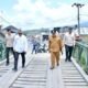 Bupati Agam Benni Warlis dan Rombongan Tinjau Jembatan Bailey Bukik Batabuah