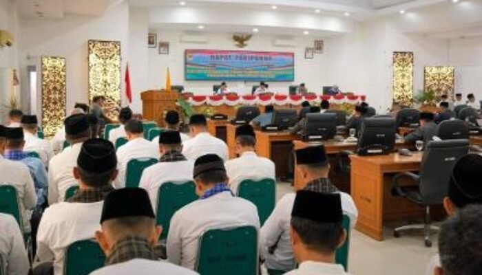 DPRD Tanah Datar Gelar Paripurna Perubahan Pembentukan Perda 2026