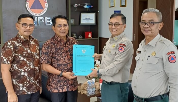 Bupati Pd. Pariaman Audensi dengan BNPB, Berjuang Dana Bangun Jembatan Sikabu