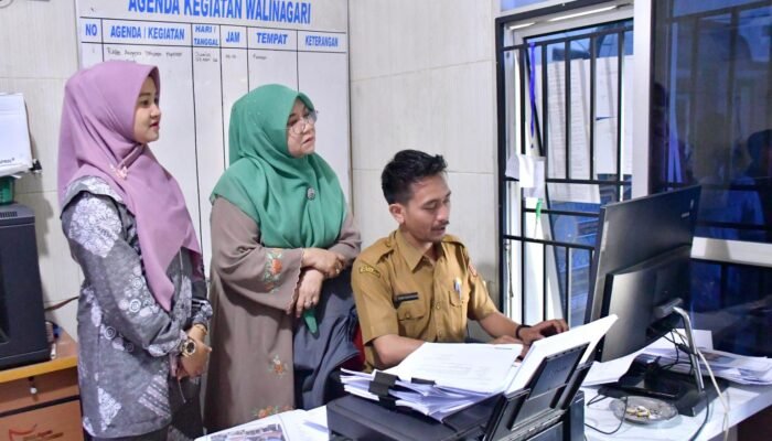 Ketua TP. PKK Agam Turun Lapoangan, Bina  Dasa Wisma Pinang Baririk Duo