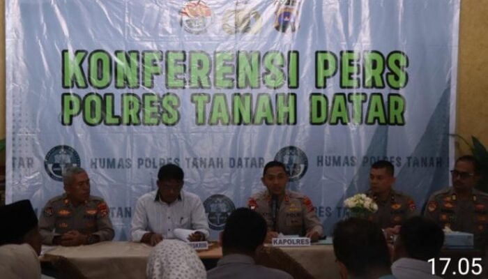 Hebat!, Kasus Penipuan dan Penggelapan Berhasil Diungkap Polres Tanah Datar