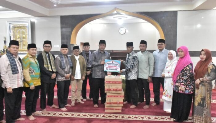 Tim Khusus TSR VIII Agam di Masjid Jami’ Lawang Tigo Balai, Serap Aspirasi