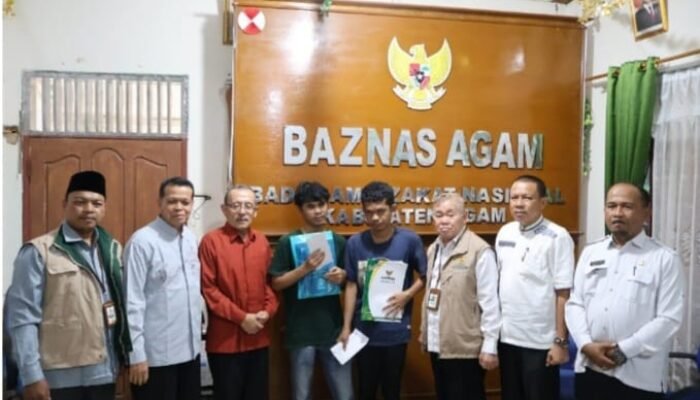 Agam Berangkatkan Aldo dan Fauzan Ikuti Pelatihan Keterampilan di Bekasi