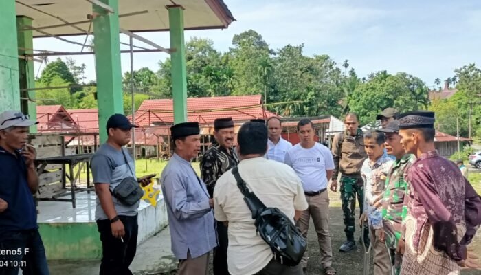 Segera Dibangun, Masyarakat Batu Basa Serahkan Lahan Bangun  Kantor KMP