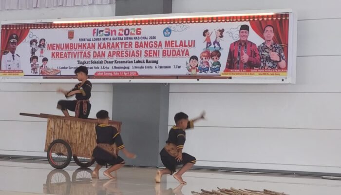 Jajaran Pendidikan Kecamatan Lubuk Basung, Kabupaten Agam Gelar FLS3N