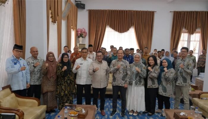 Exit Meeting Diimplementasikan BPK RI Perwakilan Sumbar di Pemda Tanah Datar
