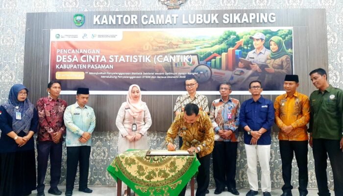 Wabup Pasaman Parulian Canangkan Desa Cantik 2026, Ingatkan Data Akurat
